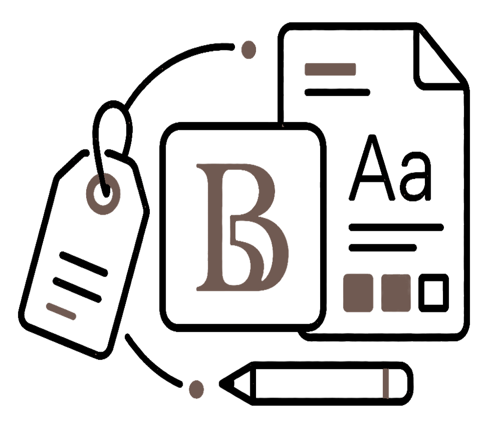 The Albert and Co brand icon in gold